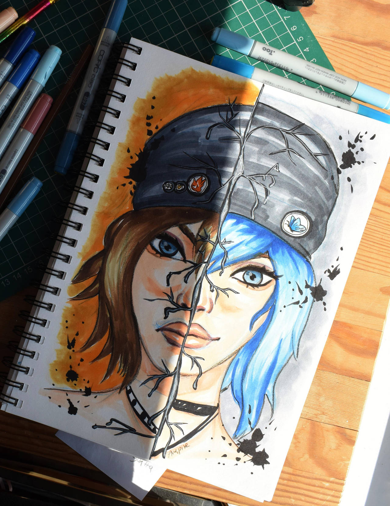 Shattered (Chloe Price Life is Strange fanart) by Anspire