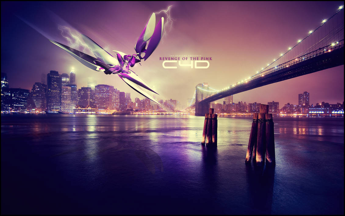 Pink c4d by JayApostol