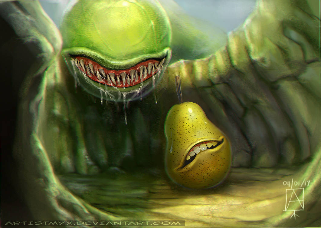 Hide in 'Pear' by artistmyx Hide in 'Pear' by artistmyx