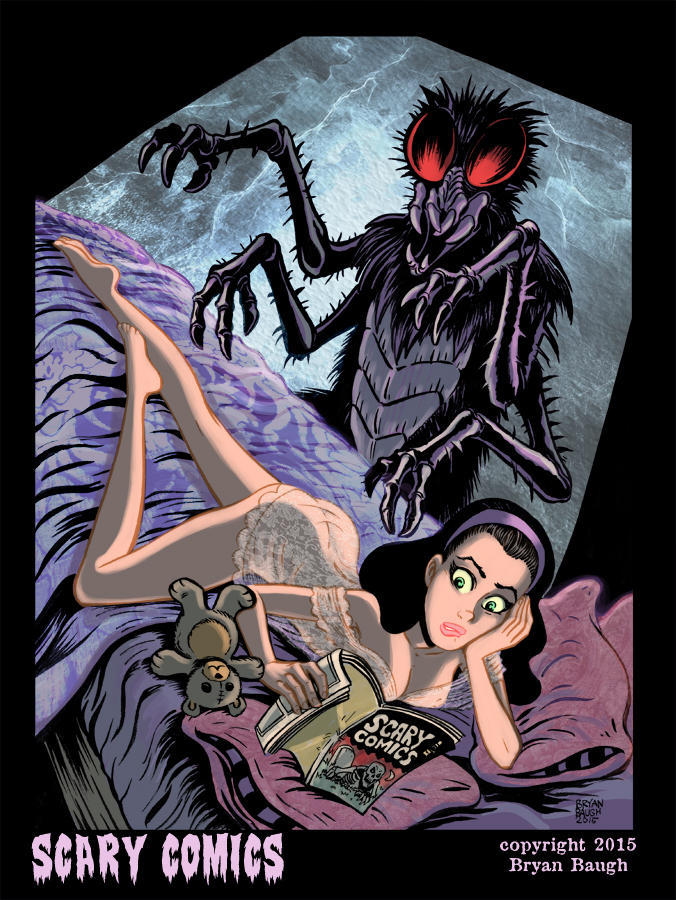 SCARY COMICS by BryanBaugh