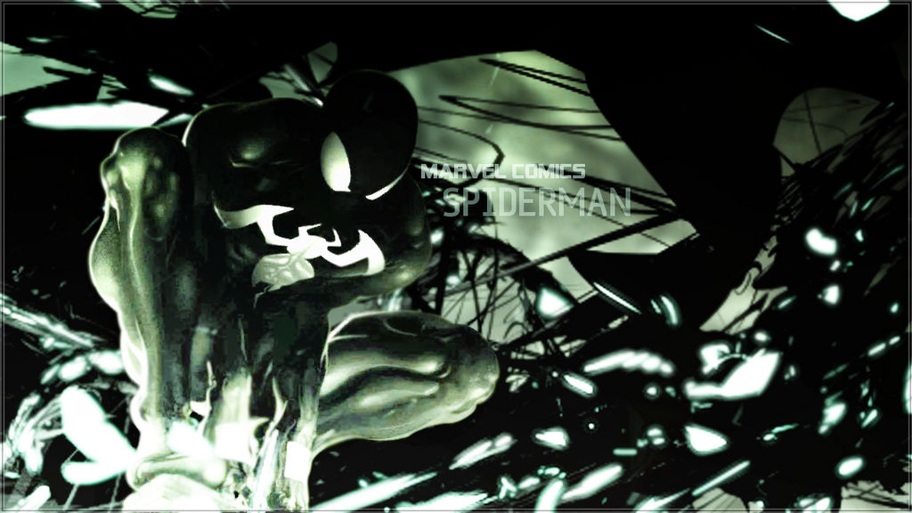 Black Suit Spiderman Wallpaper By Darklordmokeymokey On Deviantart