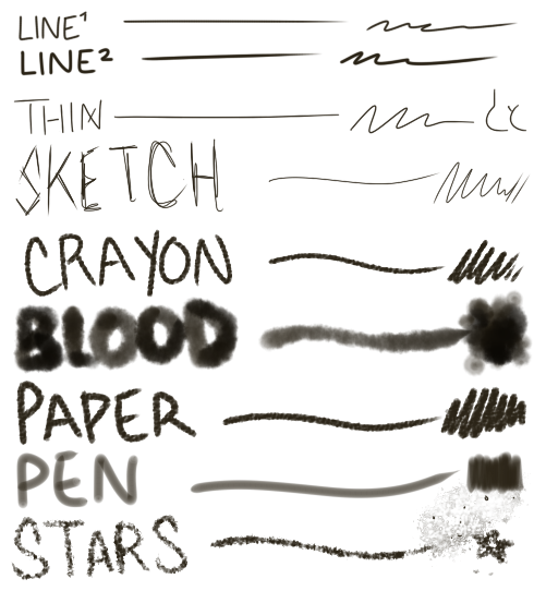 PaintTool SAI pen download pack by whalesnark