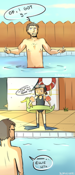 Swimming Lessons by blargberries