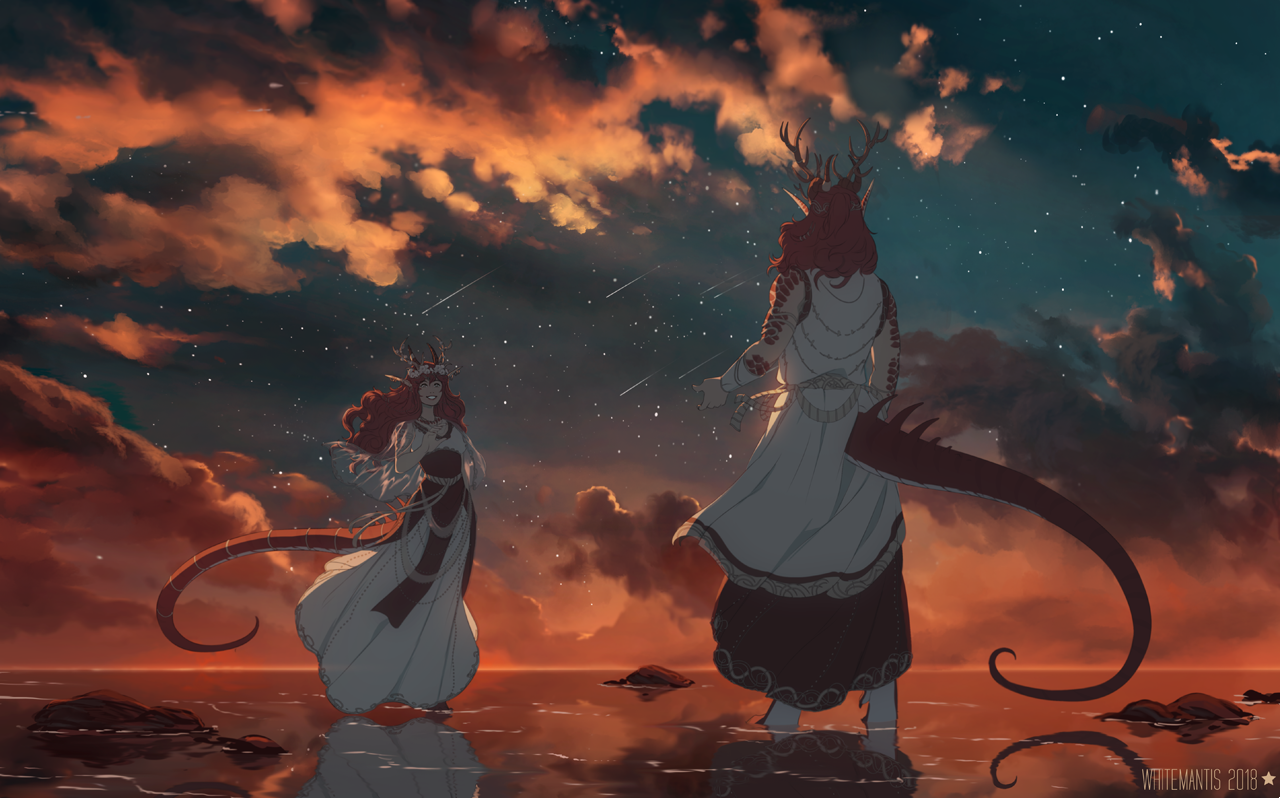 Timeless: On the Horizon of the Infinite by WhiteMantisArt