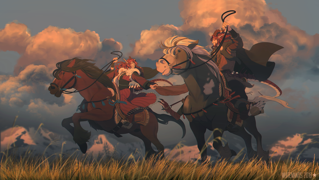 Timeless: Challenge by WhiteMantisArt