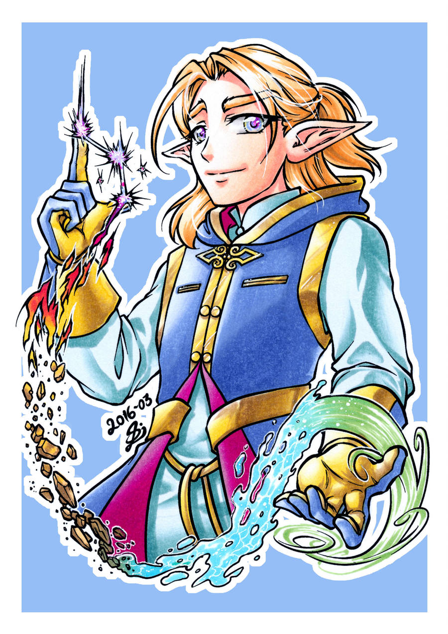 Five elements of magic by sonialeong