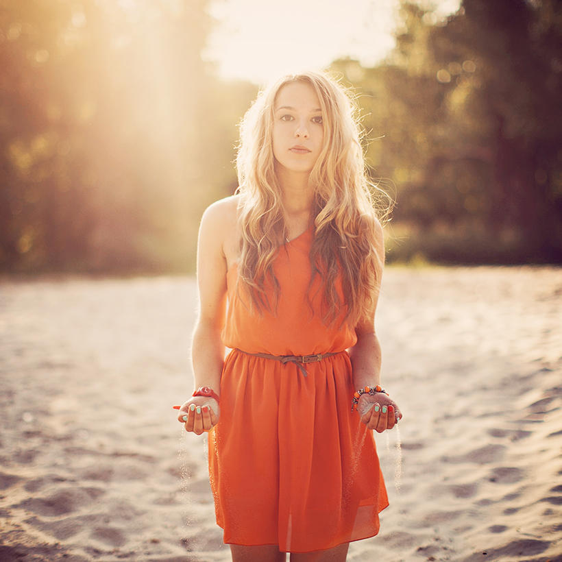 Sand of time in your hands. by Lileinaya