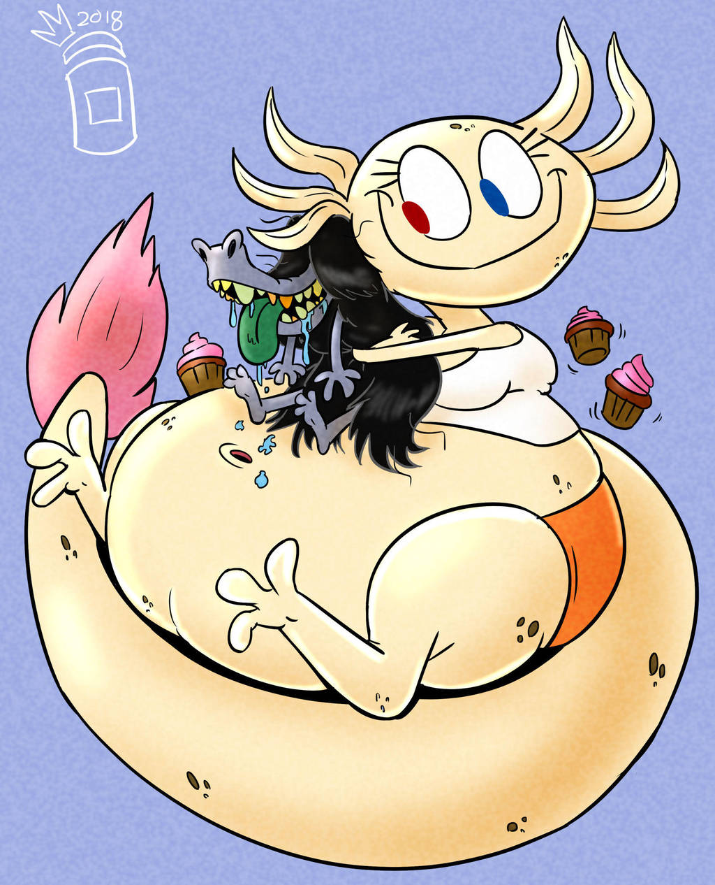 Charly and Drooler by RoyalJellySandwich