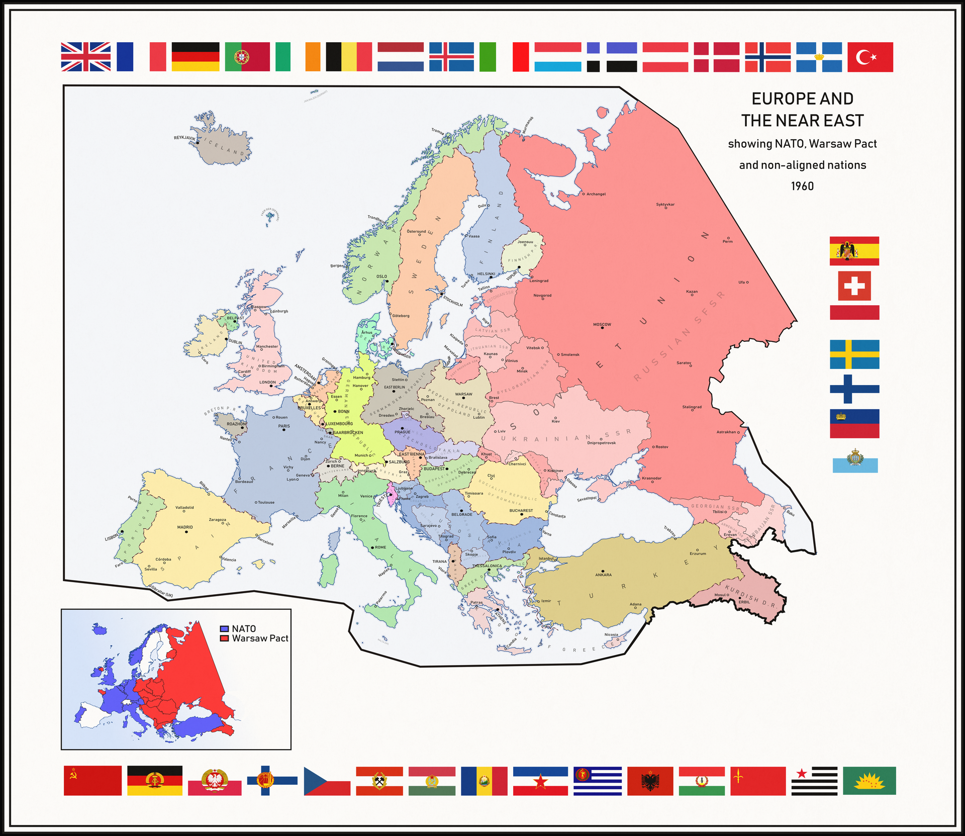 Alternate Warsaw Pact - Europe by Dom-Bul