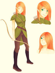 Elf By Rin Kot On Deviantart