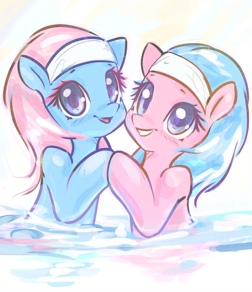 Lotus and Aloe sketch by mirroredsea