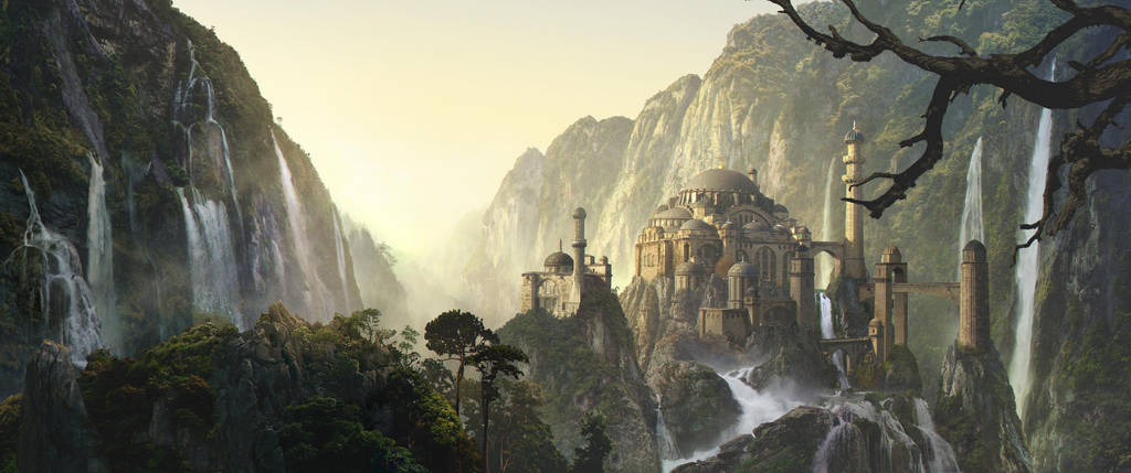 Fantasy Matte Painting by MartaNael