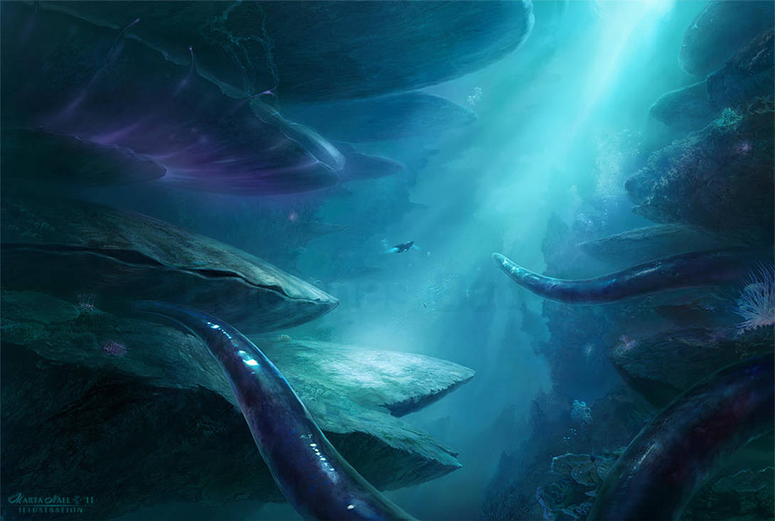 Exploring Underwater by MartaNael