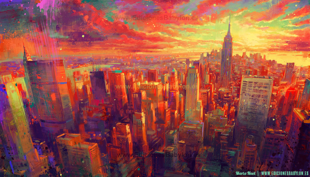 New York Impressionism by MartaNael