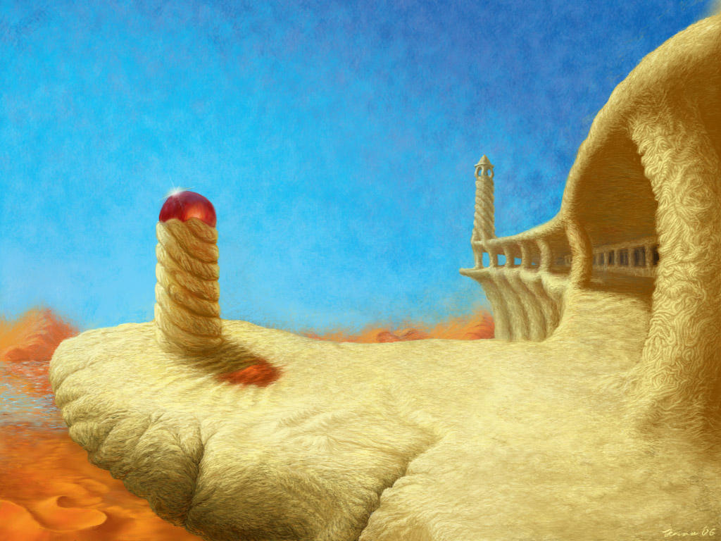 The Wind Temple by rillani