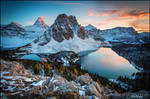 Assiniboine Sunset by Dani-Lefrancois