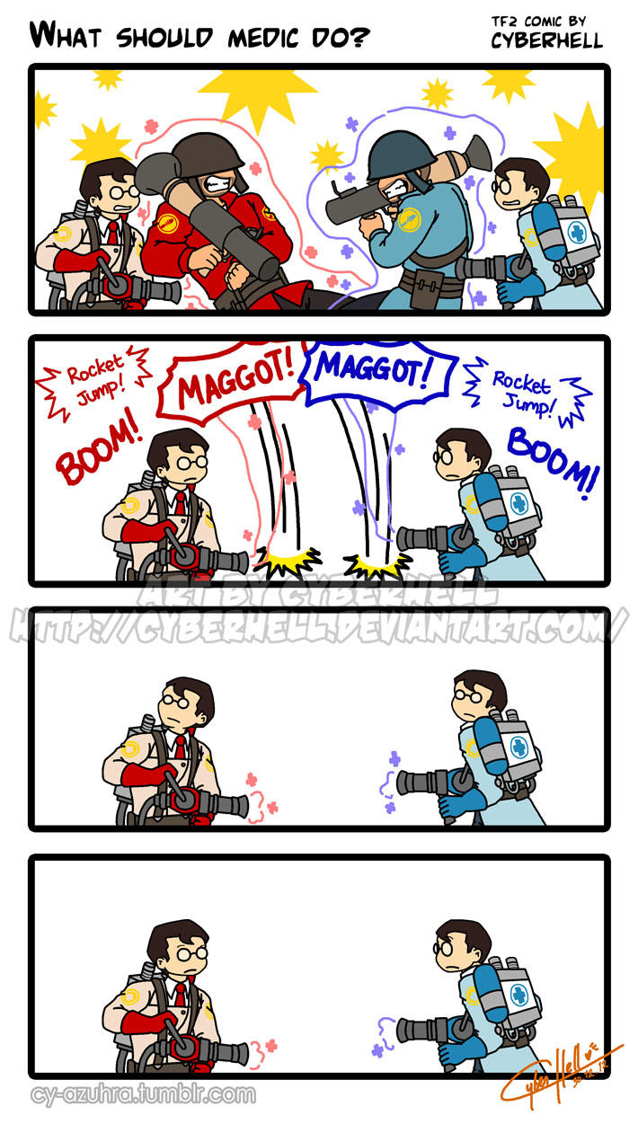 What should Medic do by cyberhell