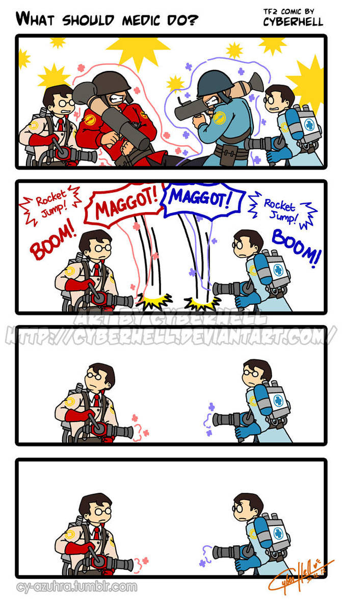 What should Medic do by cyberhell