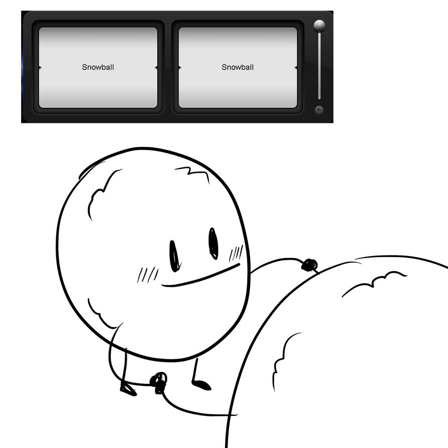 BFDI randomized : Snowball x Snowball by PinkiesClone on DeviantArt