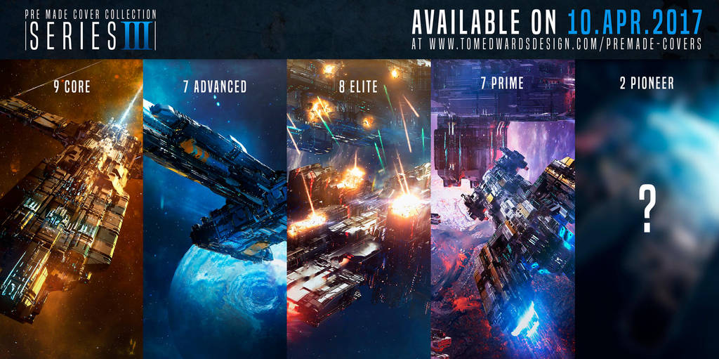 Pre-made cover series 3 - out now by TomEdwardsConcepts