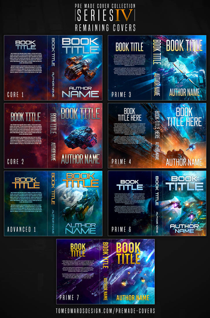 Premade covers - covers left from series IV! by TomEdwardsConcepts