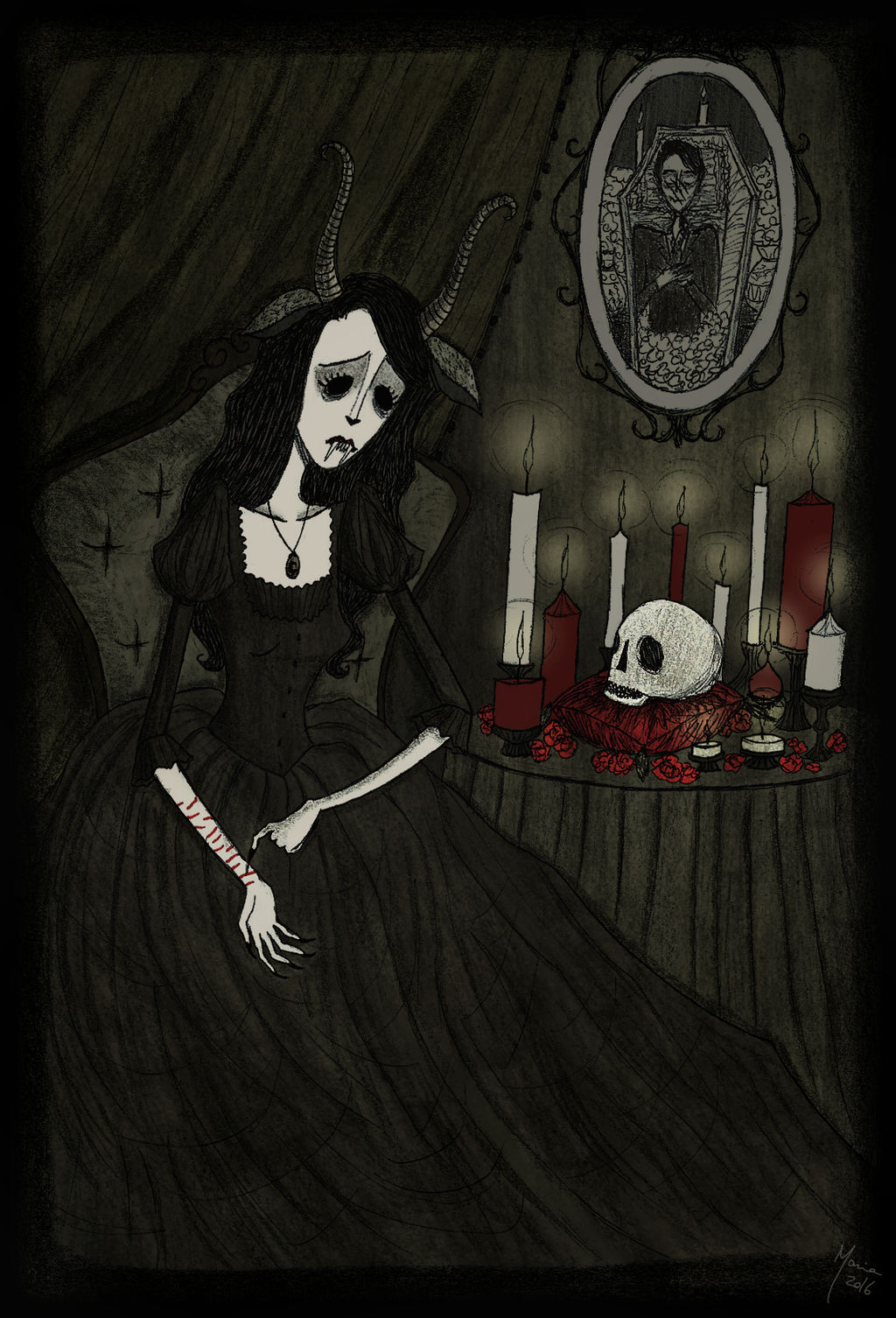 A Killer, Not a Lover by Maria-Mysteria