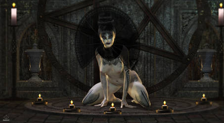 The summoning by art-by-Amaranth