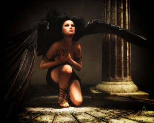 Winged by art-by-Amaranth