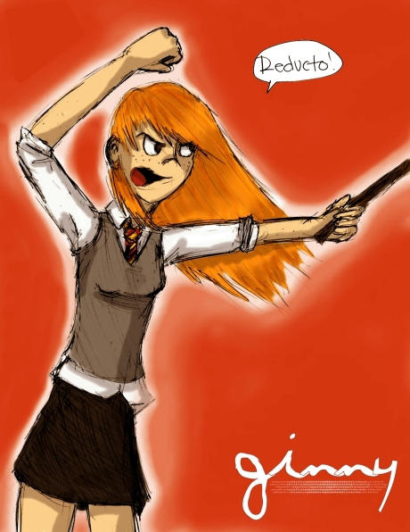Ginny Weasley by Kilimac