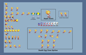 Sonic Before The Sequel Sprites