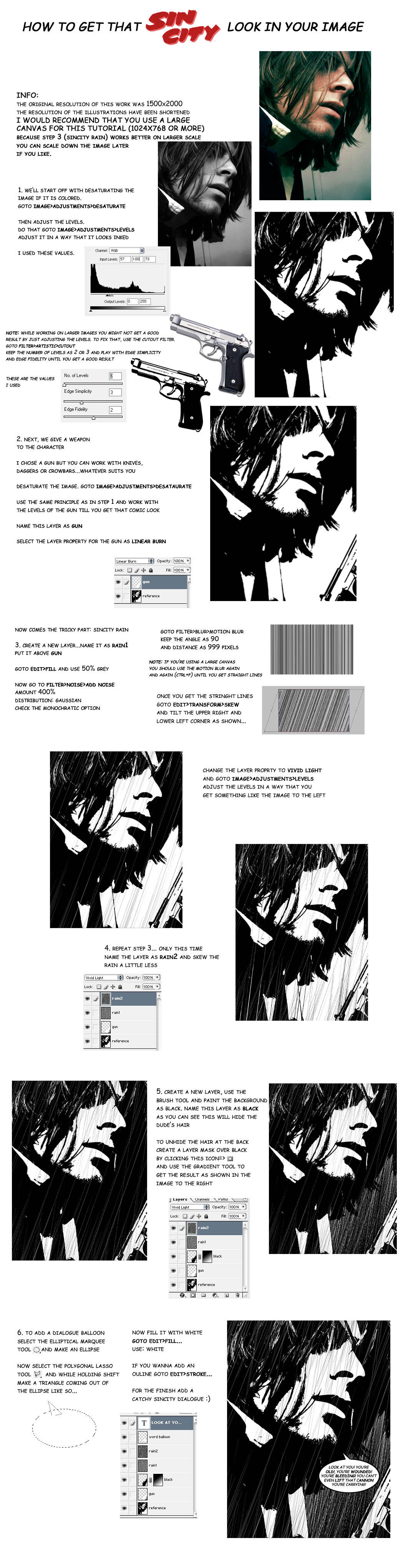 sincity tutorial by sulfar