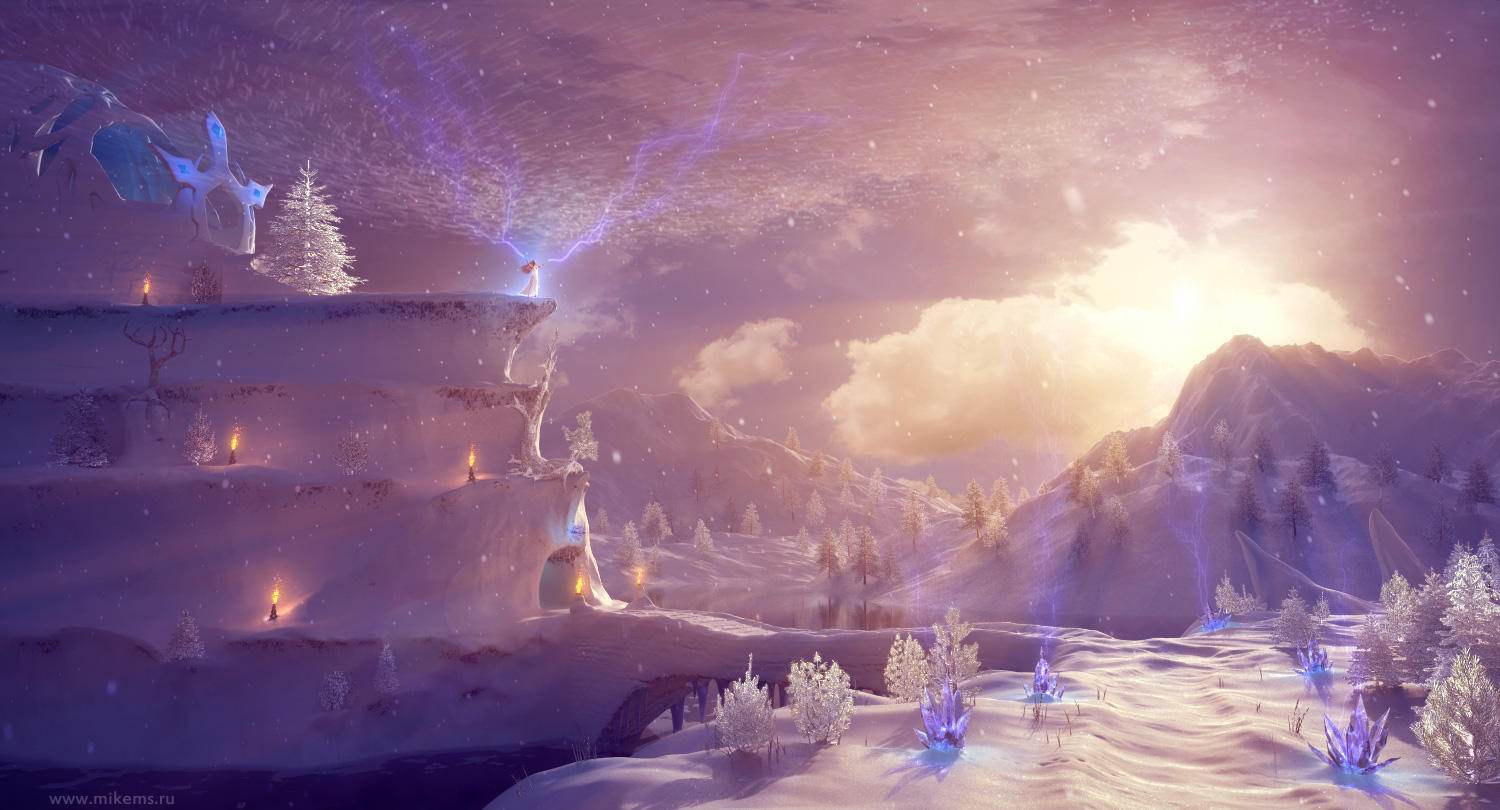 Snow Queen Realm by MikeMS