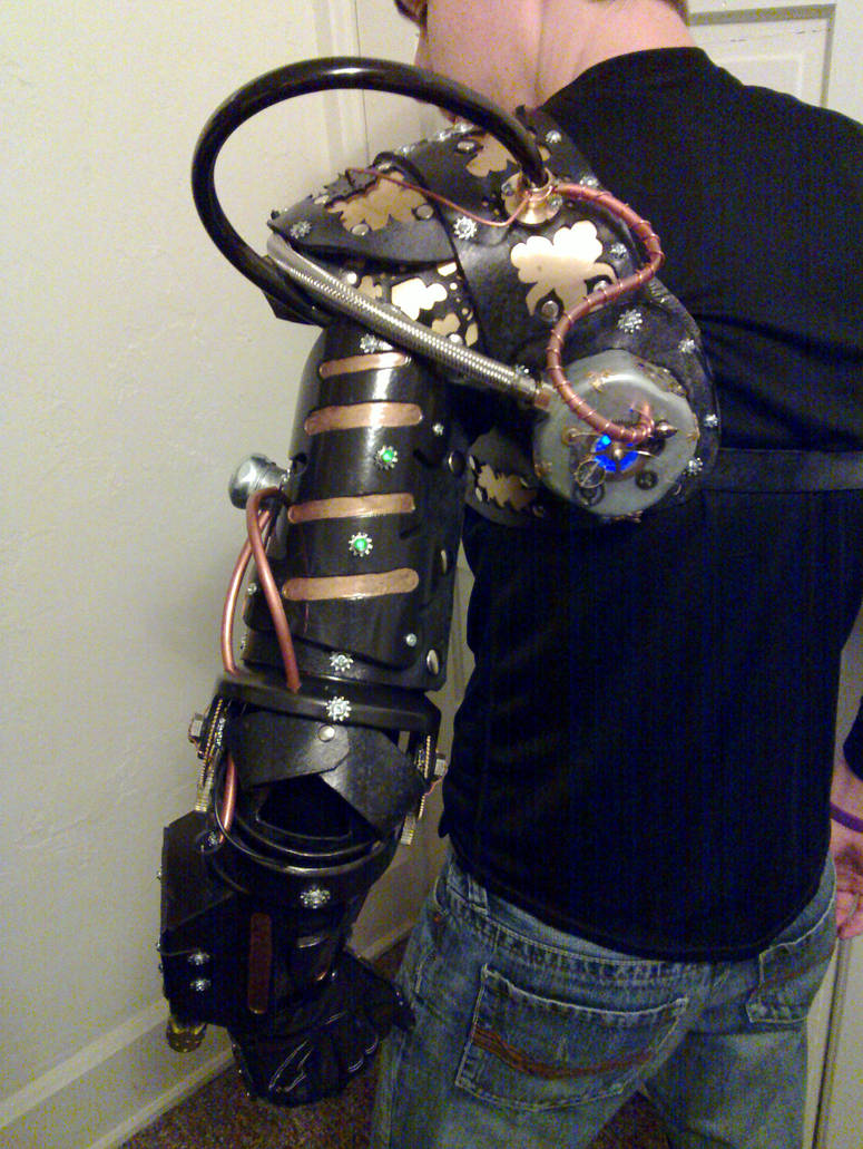 Steampunk bionic arm v1.0 by AndroidVeins