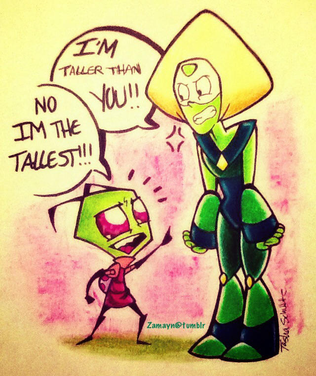 Reblog from Tumblr - zamayn.tumblr.com/post/1283106… MY GOD It's practically been like, 3 months since I drew Zim. But I have to say I quite enjoyed drawing him once again. XD This is s...