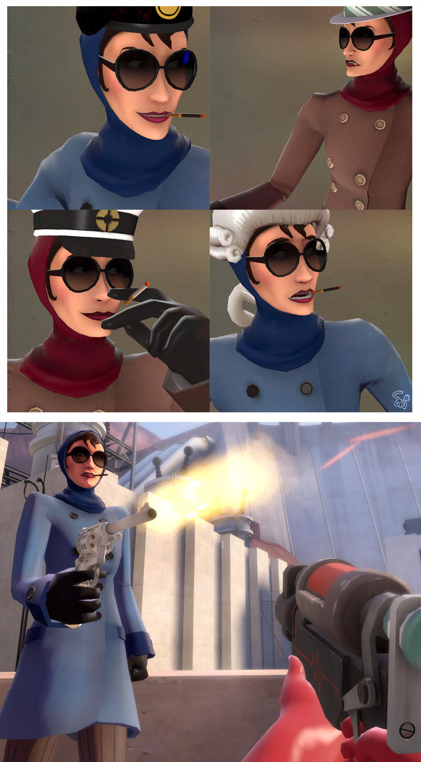 Female Spy - Final by ChemicalAlia
