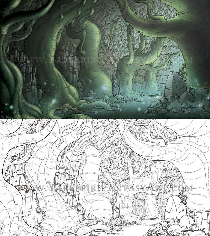 Down the Rabbit Hole - Alice in Wonderland Horror by Yarkspiri