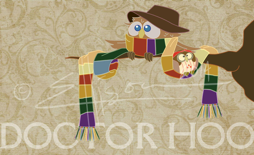 Doctor Hoo - Four+ Sarah Jane by Marker-Mistress