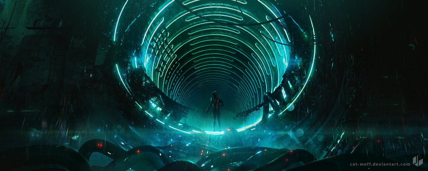 Tunnel Entry by cat-meff