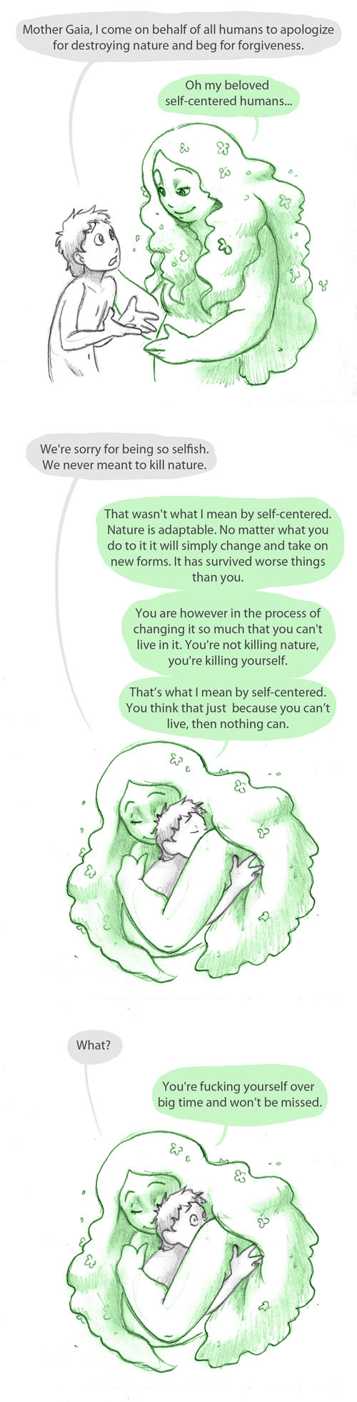 Mother Gaia by humon