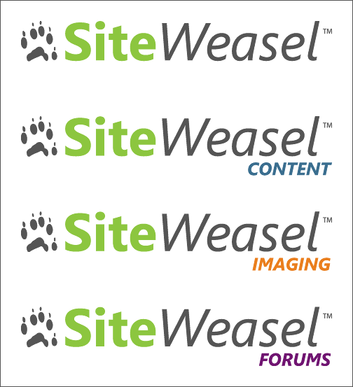 SiteWeasel Logos by aceoft