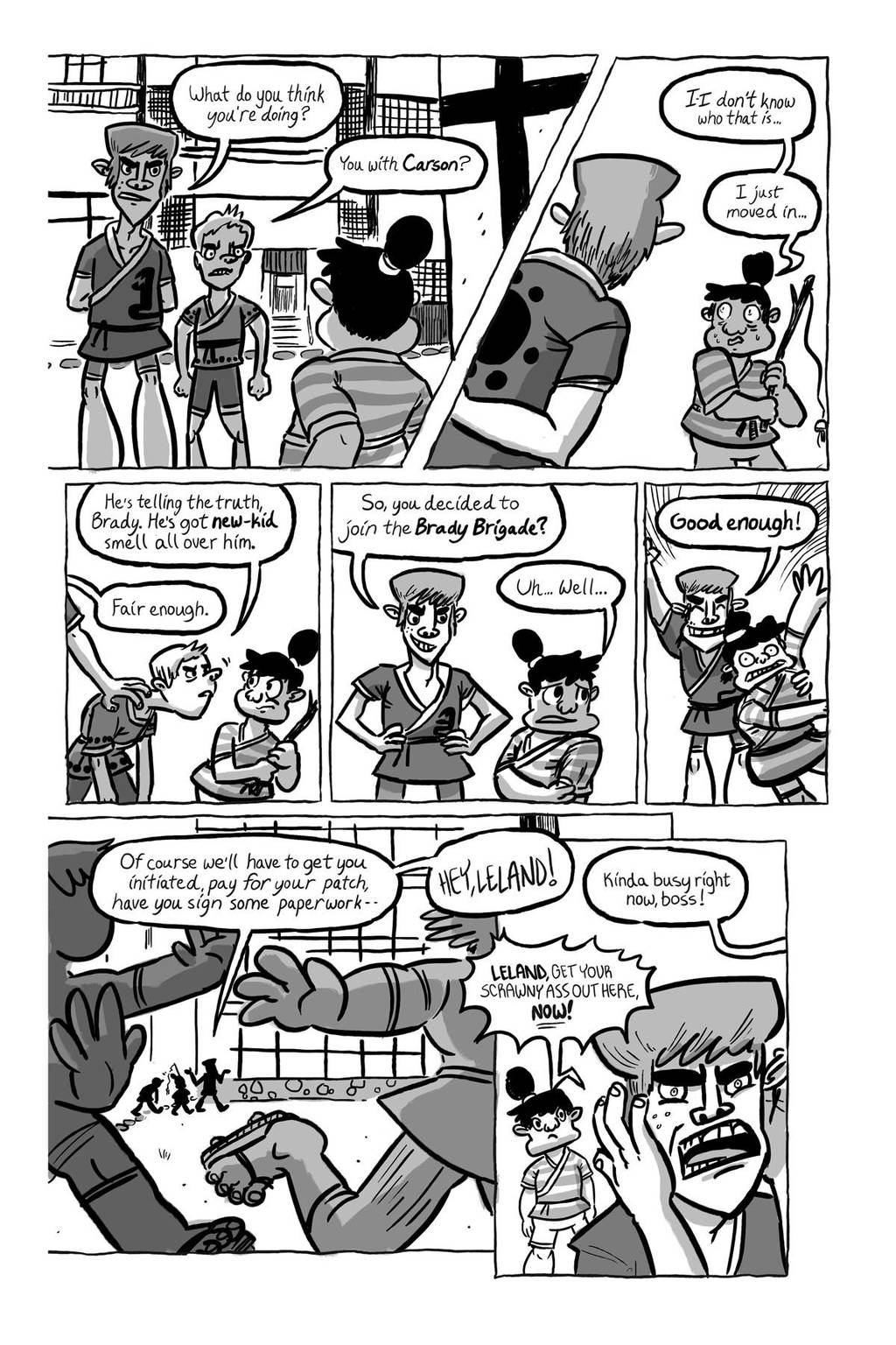 EnterVoid Anthology Preview Page 3 by BrianDanielWolf