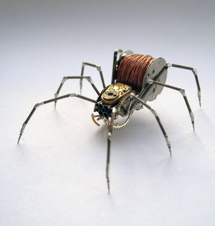 Watch Parts Spider No 65 by AMechanicalMind