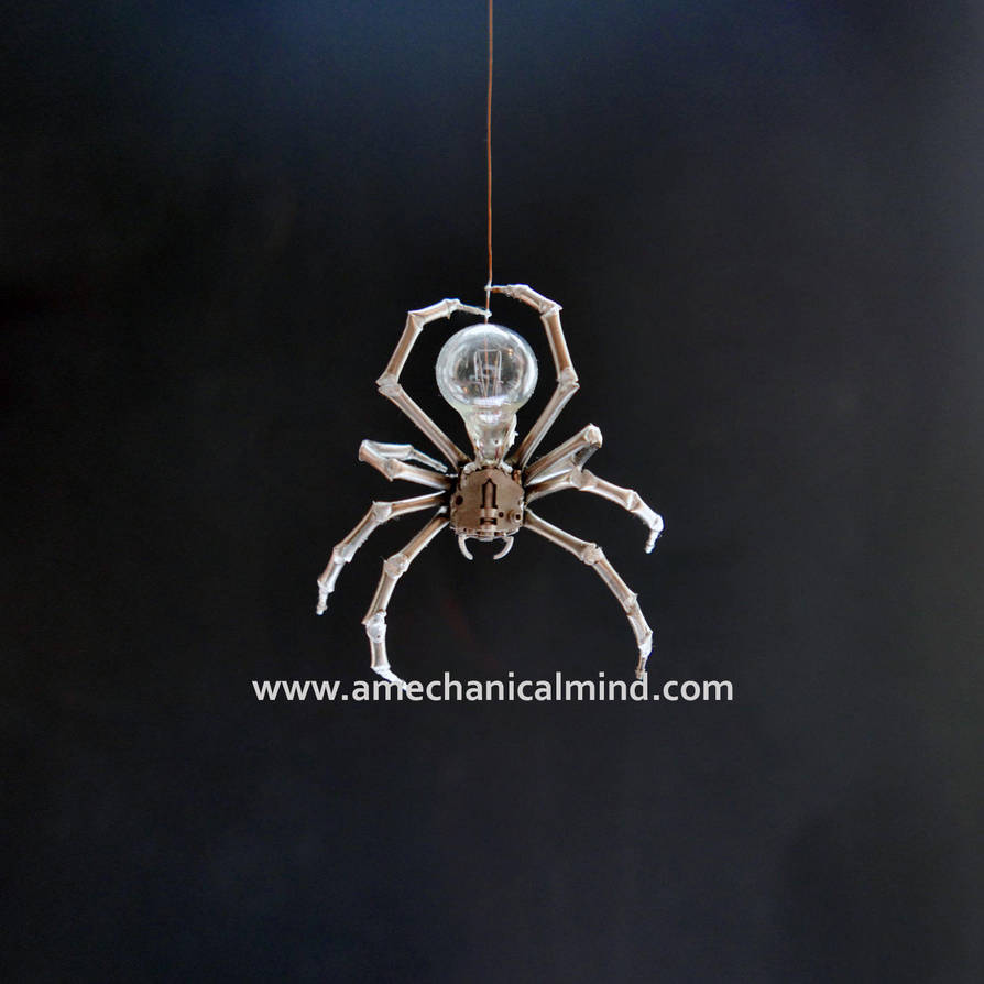 Hanging Spider No 1 by AMechanicalMind