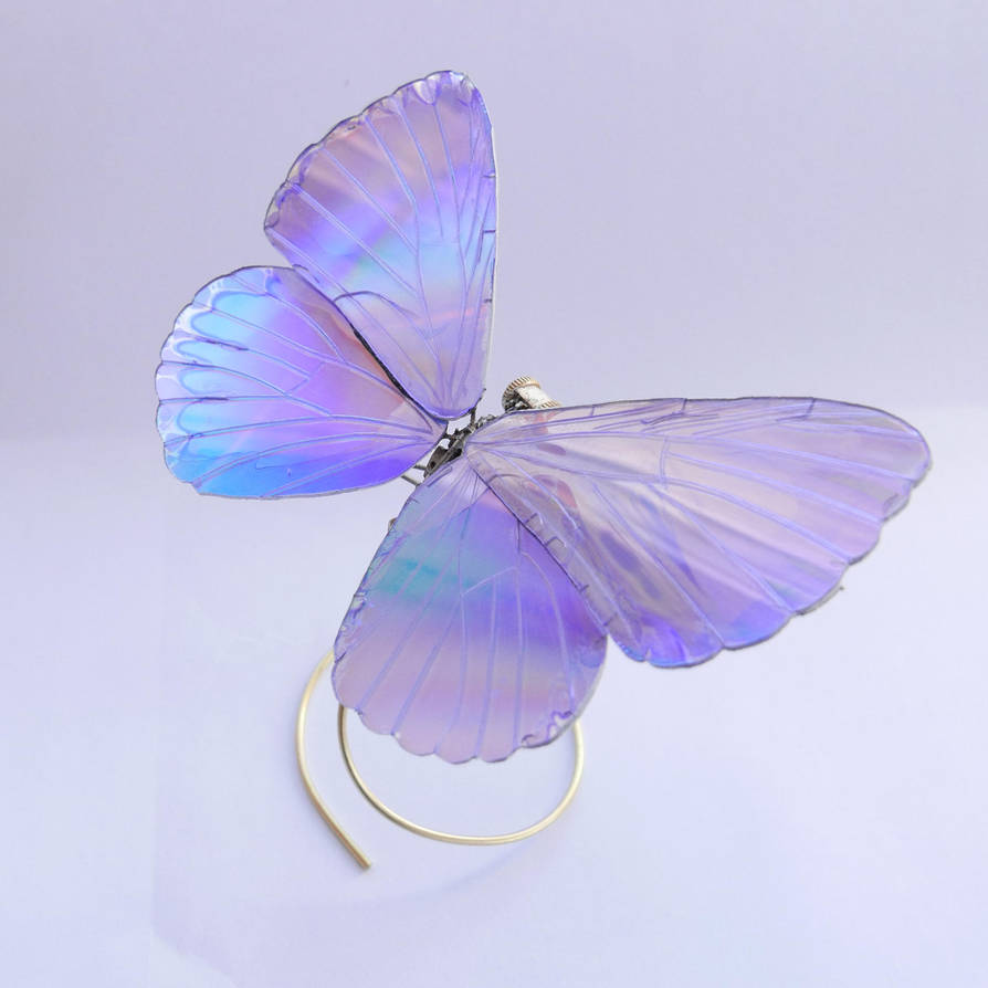 Watch Parts Butterfly with CD wings by AMechanicalMind