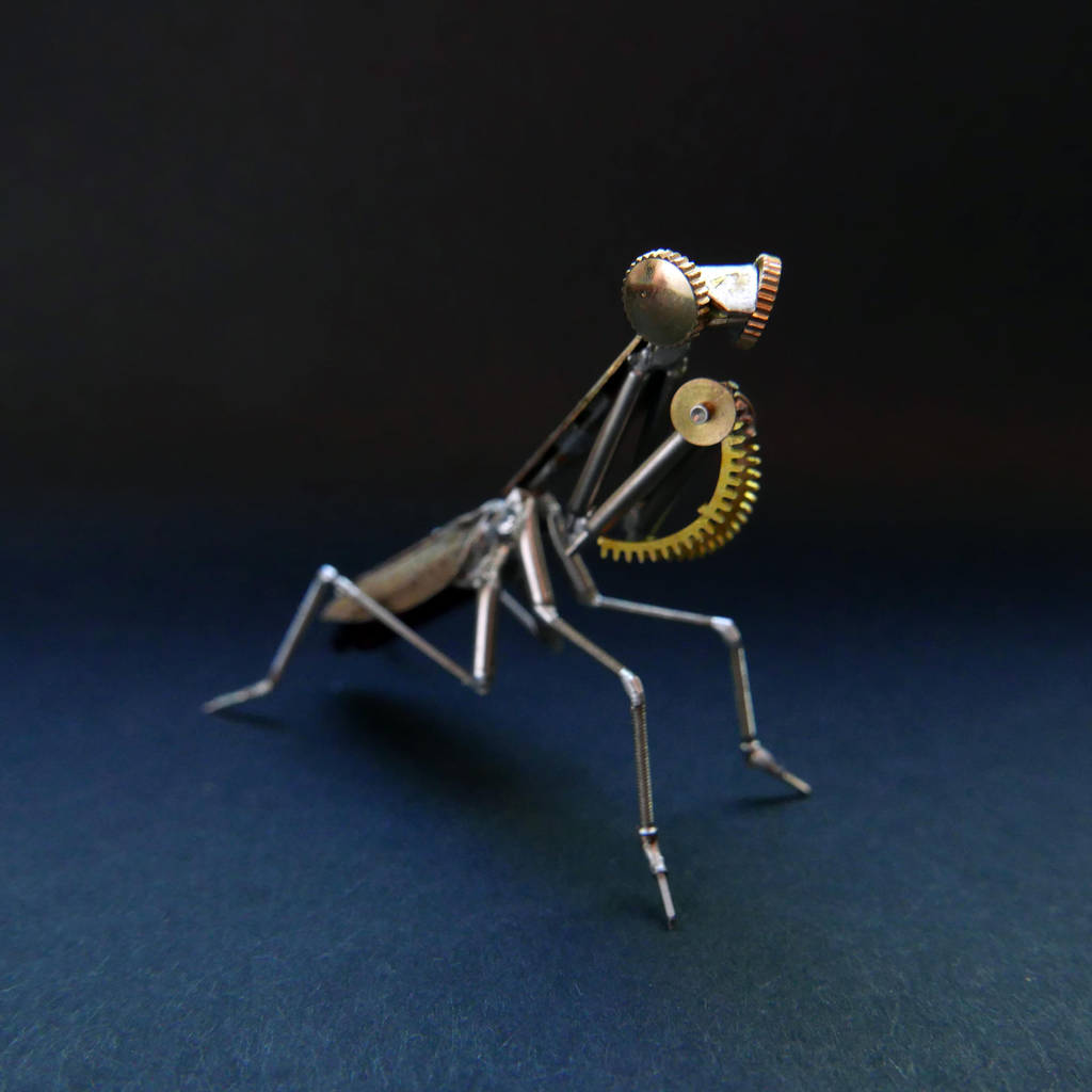 Watch Parts Praying Mantis No 47 by AMechanicalMind