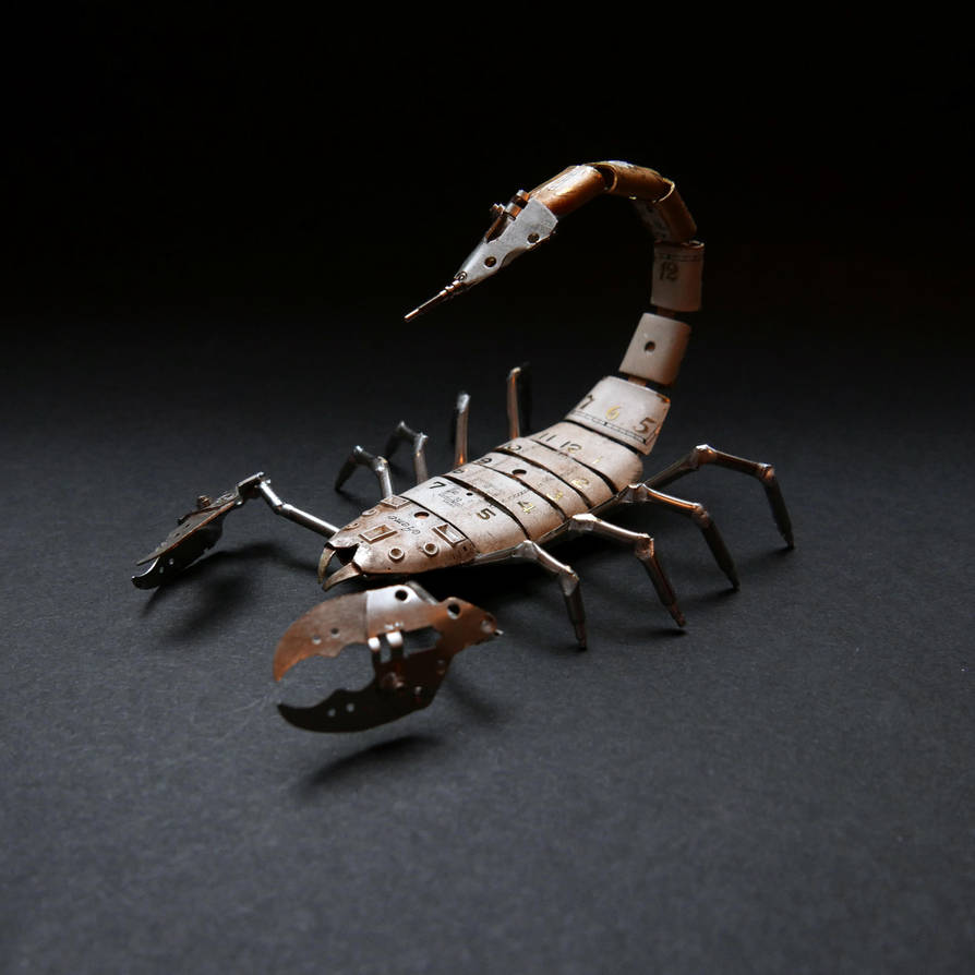 Watch Parts Scorpion No 13 by AMechanicalMind