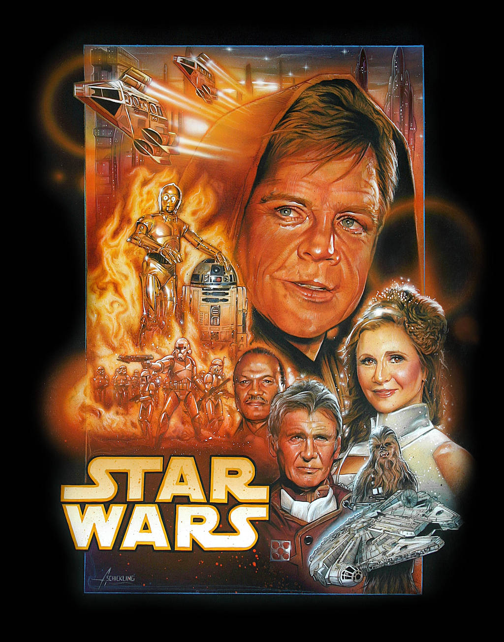 STAR WARS Episode 7 POSTER by rampantimaginationA