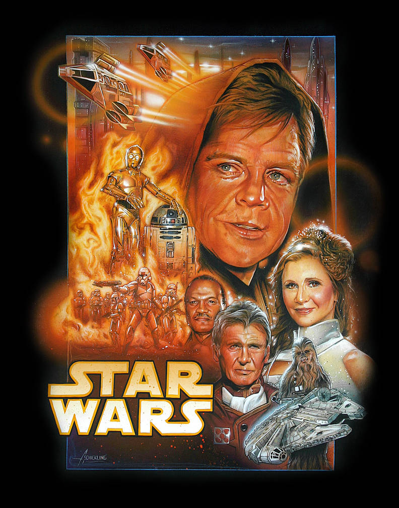STAR WARS Episode 7 POSTER by rampantimaginationA