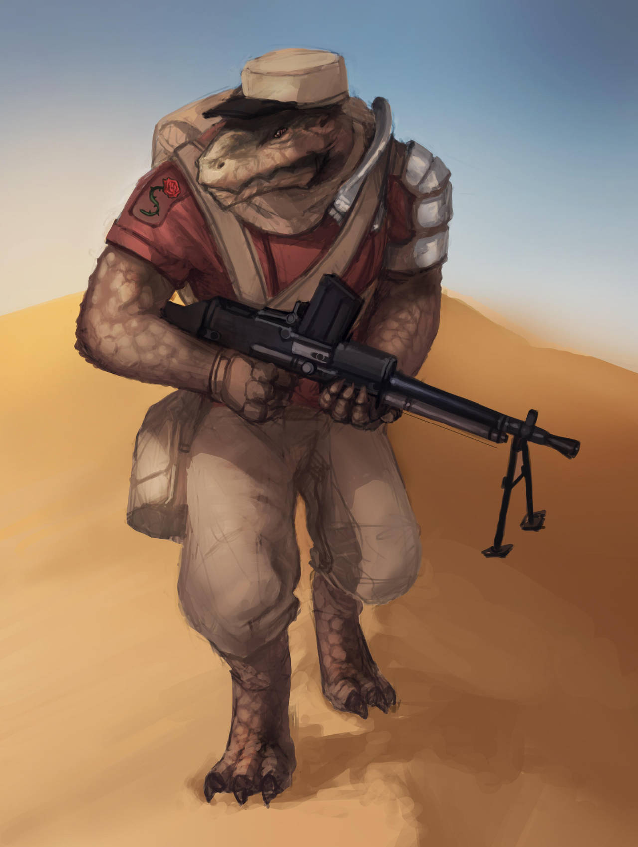 San-San Saruk Lizardman by Lionel23