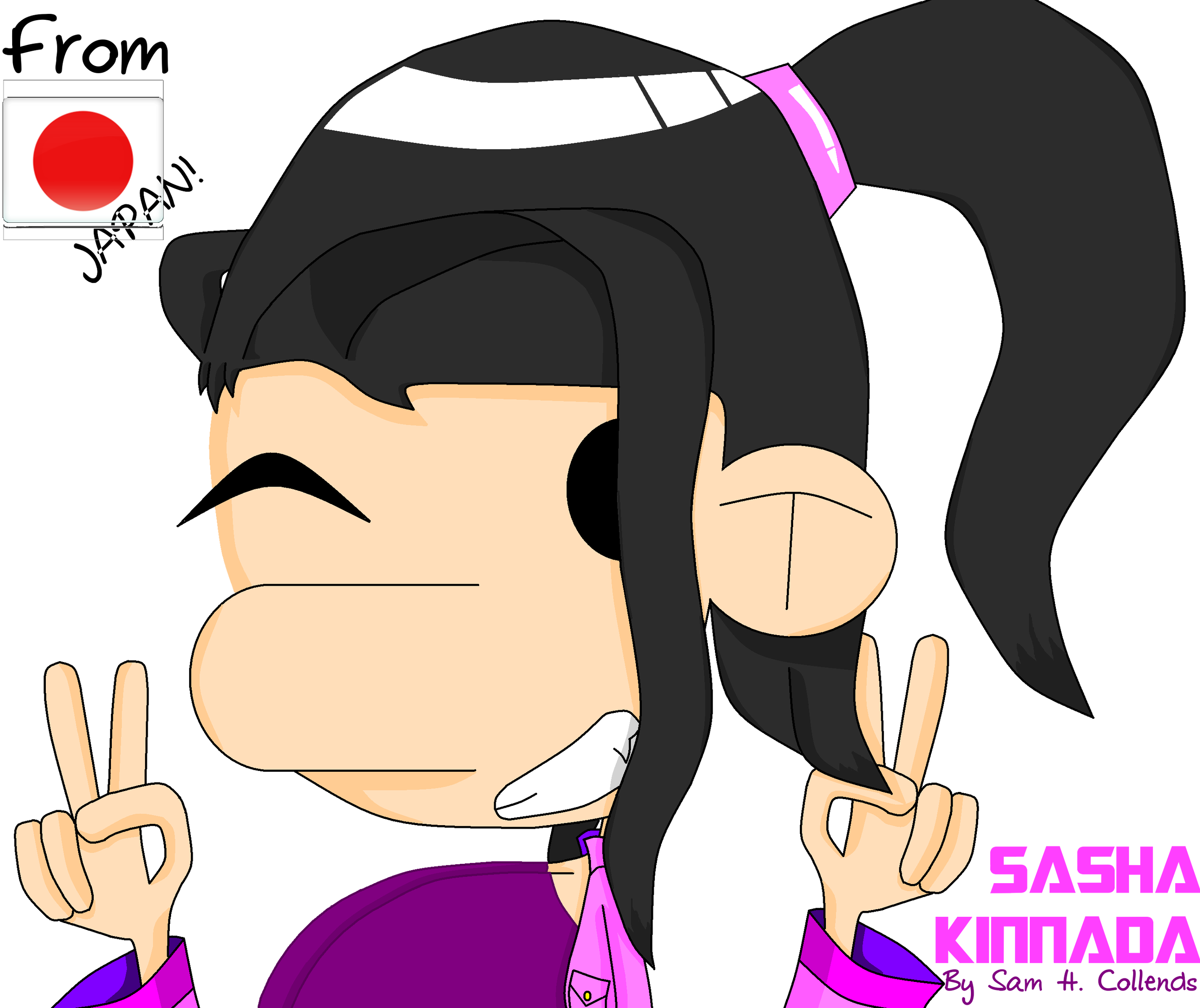 Sasha Kinnada - From Japan...to America by DirtyDirtySam